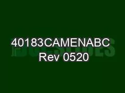 40183CAMENABC  Rev 0520