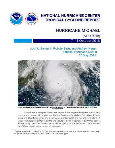 NATIONAL HURRICANE C