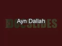 Ayn Dallah