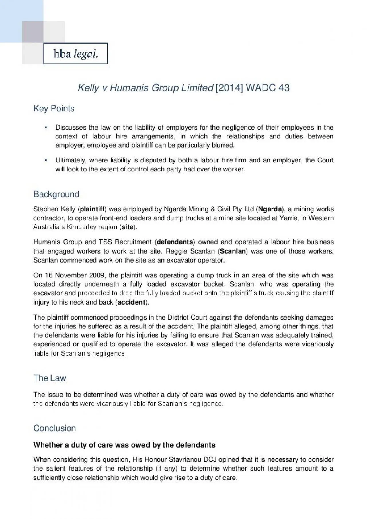 PDF-Kelly v Humanis Group Limited