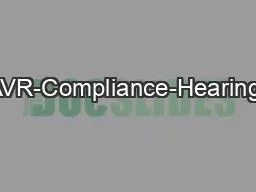 2020-01-20-AVR-Compliance-Hearing-Request.pdf