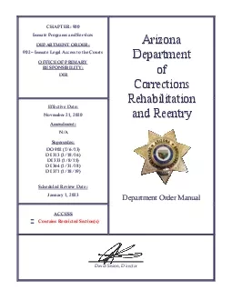 Inmate Programs and Services
