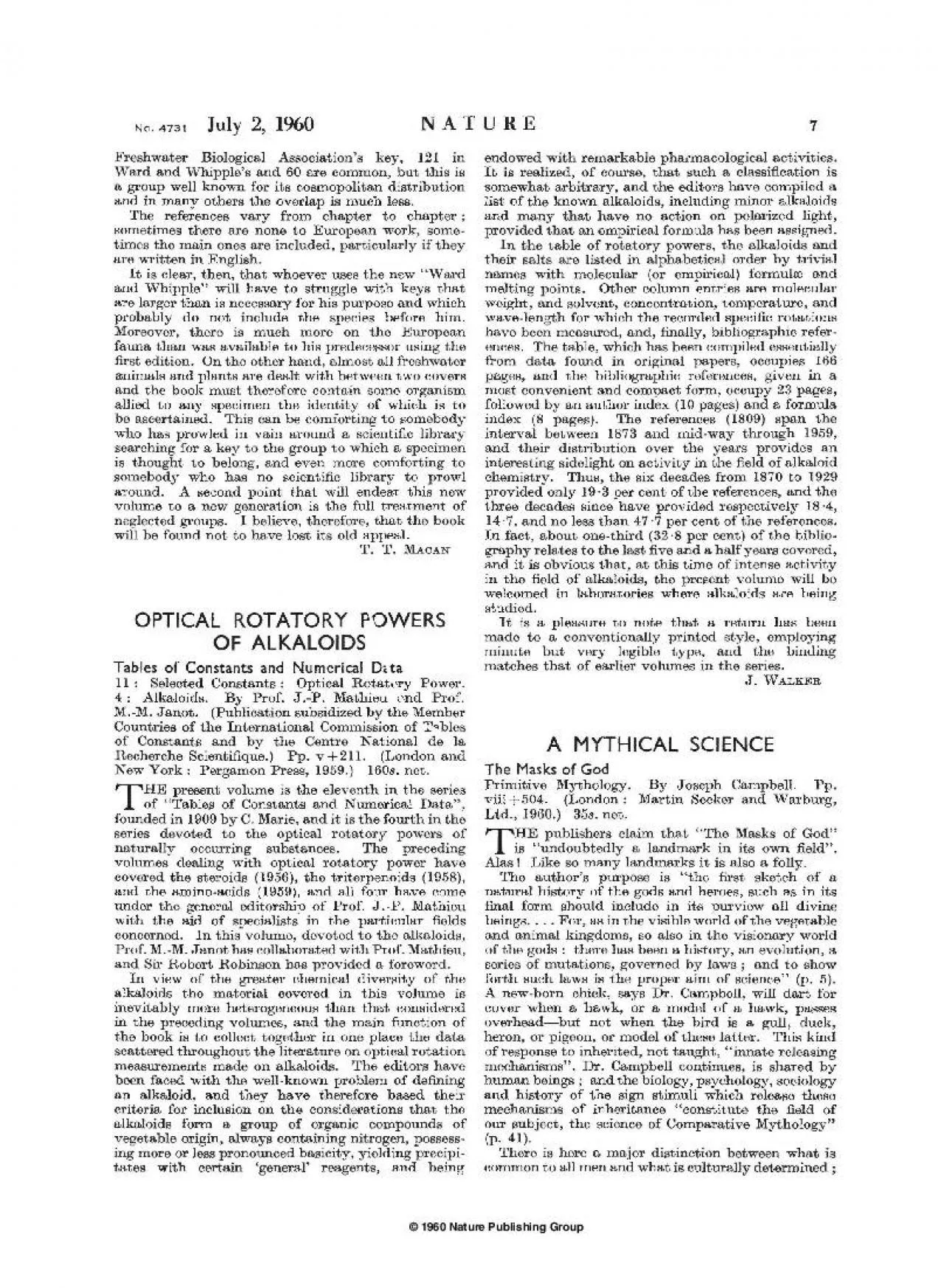 PDF-1960 Nature Publishing Group