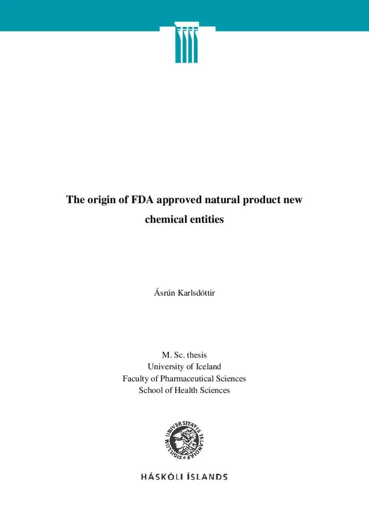 PDF-he origin of FDA approved natural product new