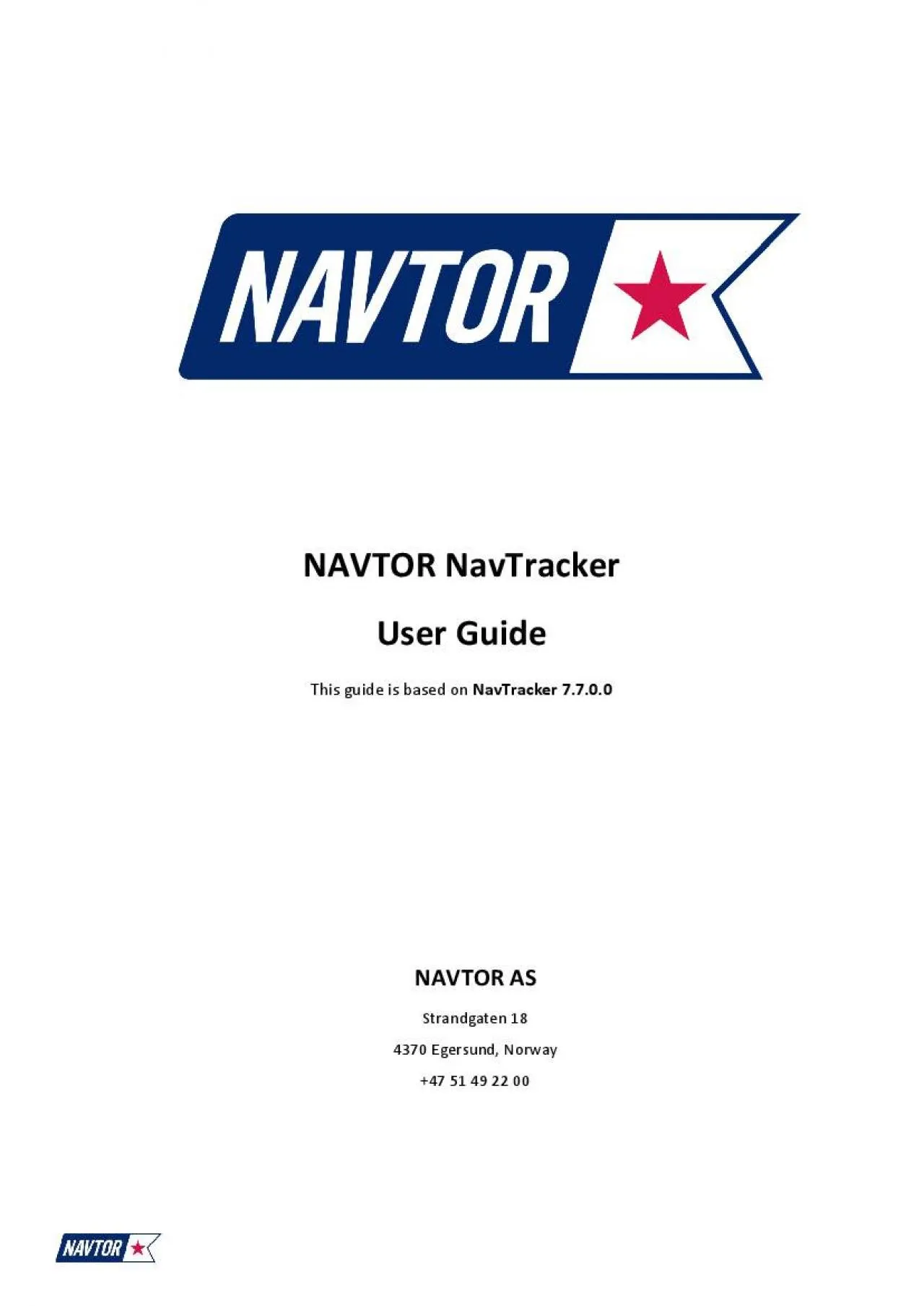 PDF-NAVTOR NavTracker