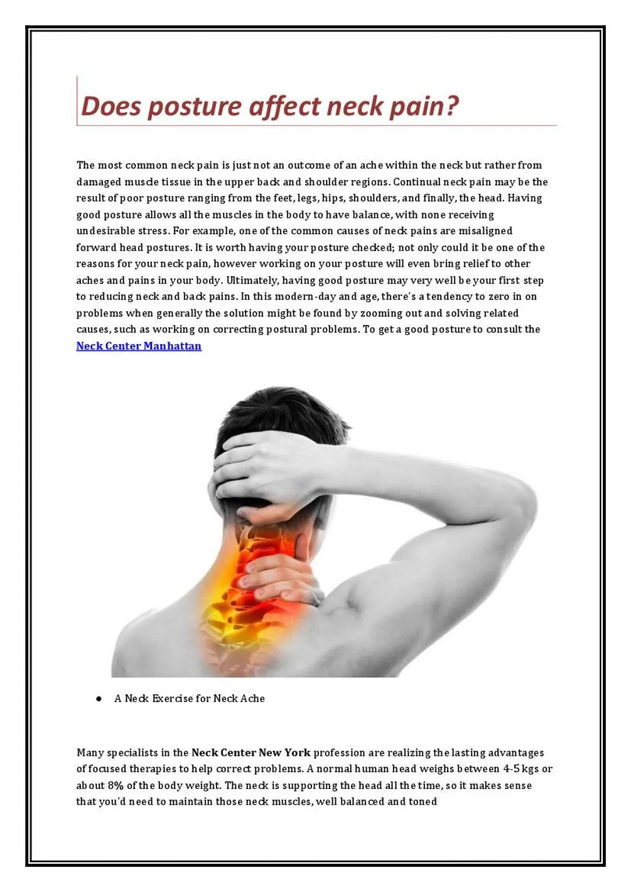 PDF-Does posture affect neck pain?