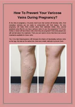 How To Prevent Your Varicose Veins During Pregnancy?