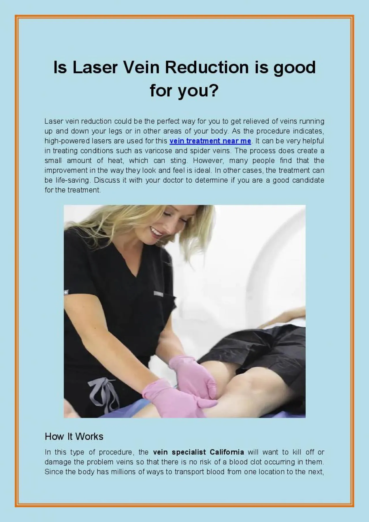 PDF-Is Laser Vein Reduction is good for you