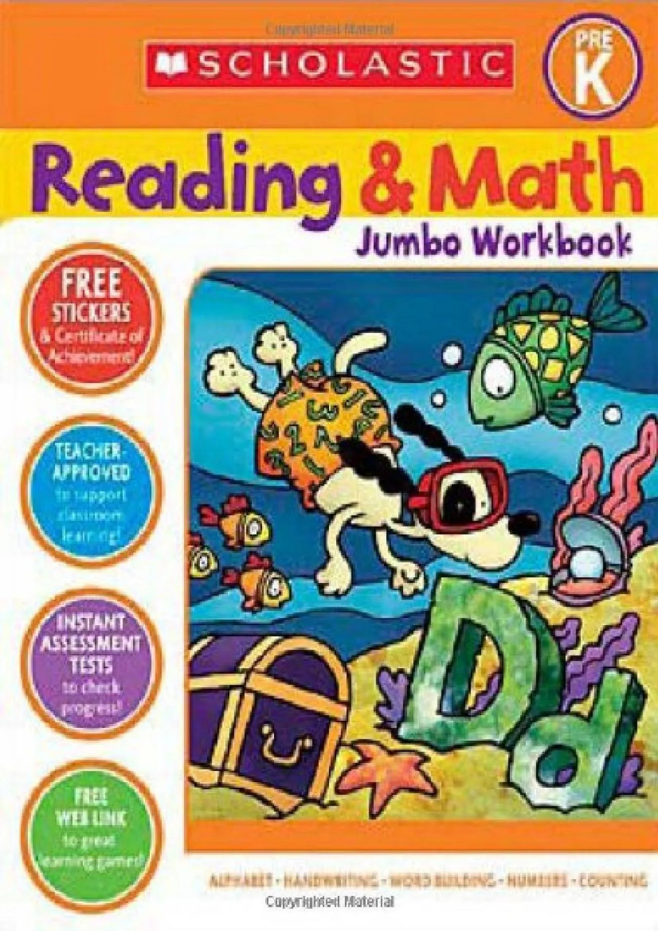 PDF-[READ] - Scholastic Pre-K Reading & Math Jumbo Workbook