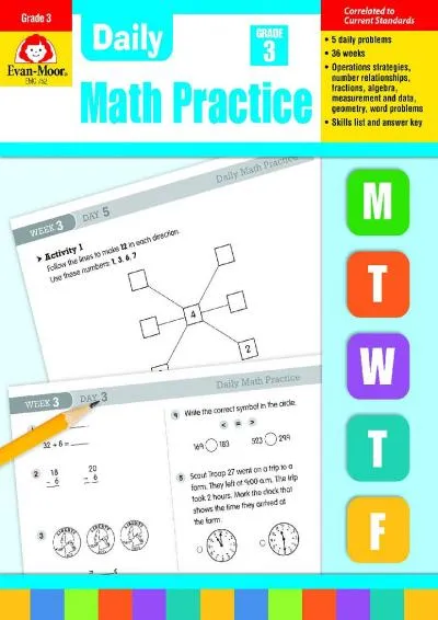 [EPUB] -  Evan-Moor Daily Math Practice, Grade 3