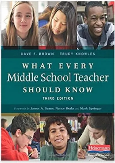 [EBOOK] -  What Every Middle School Teacher Should Know, Third Edition