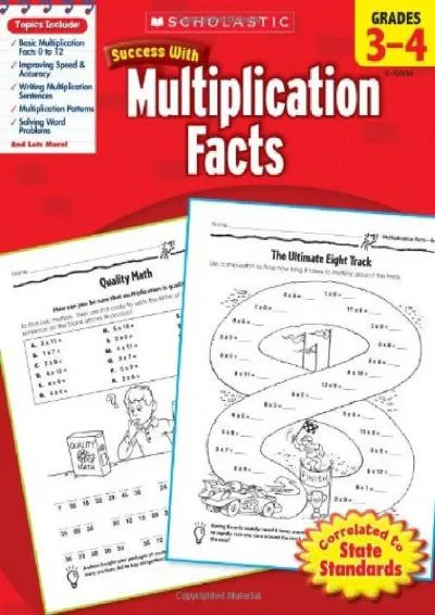 [READ] -  Scholastic Success with Multiplication Facts, Grades 3-4