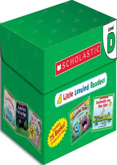 [READ] -  Little Leveled Readers: Level D Box Set: Just the Right Level to Help Young Readers Soar!