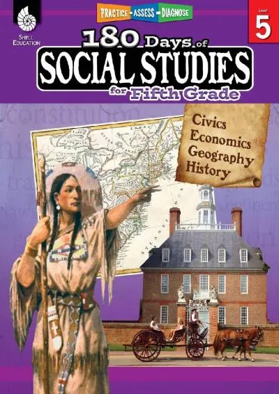 [READ] -  180 Days of Social Studies: Grade 5 - Daily Social Studies Workbook for Classroom and Home, Cool and Fun Civics Practice, ...