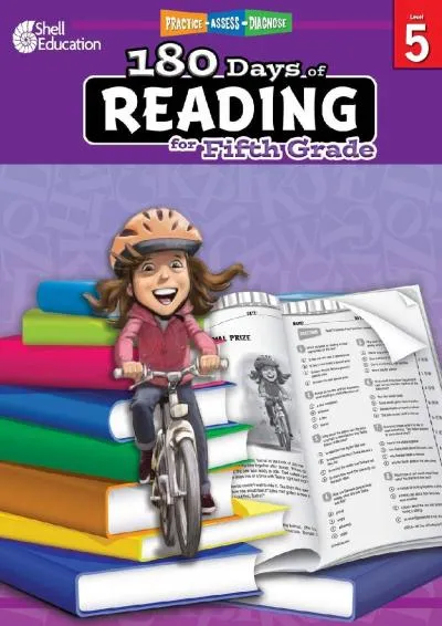 [READ] -  180 Days of Reading: Grade 5 - Daily Reading Workbook for Classroom and Home,