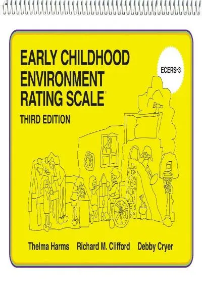 [EPUB] -  Early Childhood Environment Rating Scale (ECERS-3)