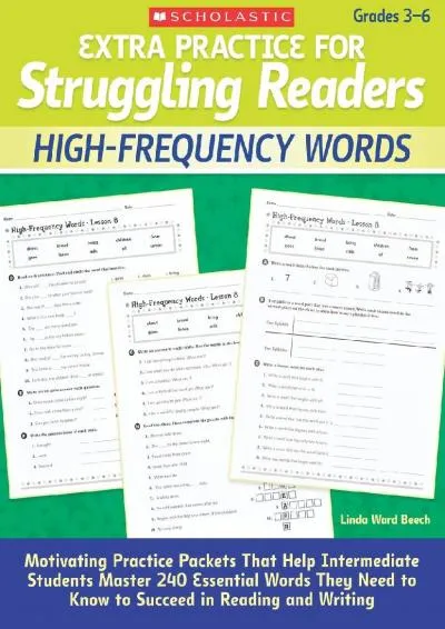 [EBOOK] -  Extra Practice for Struggling Readers: High-Frequency Words: Motivating Practice