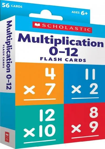 [EPUB] -  Flash Cards: Multiplication 0 - 12