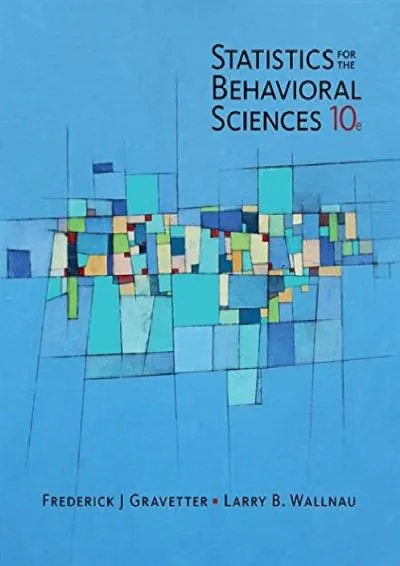 [READ] -  Statistics for the Behavioral Sciences - Standalone Book