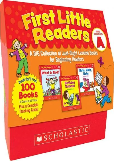 [READ] -  First Little Readers: Guided Reading Level A: A Big Collection of Just-Right Leveled Books for Beginning Readers