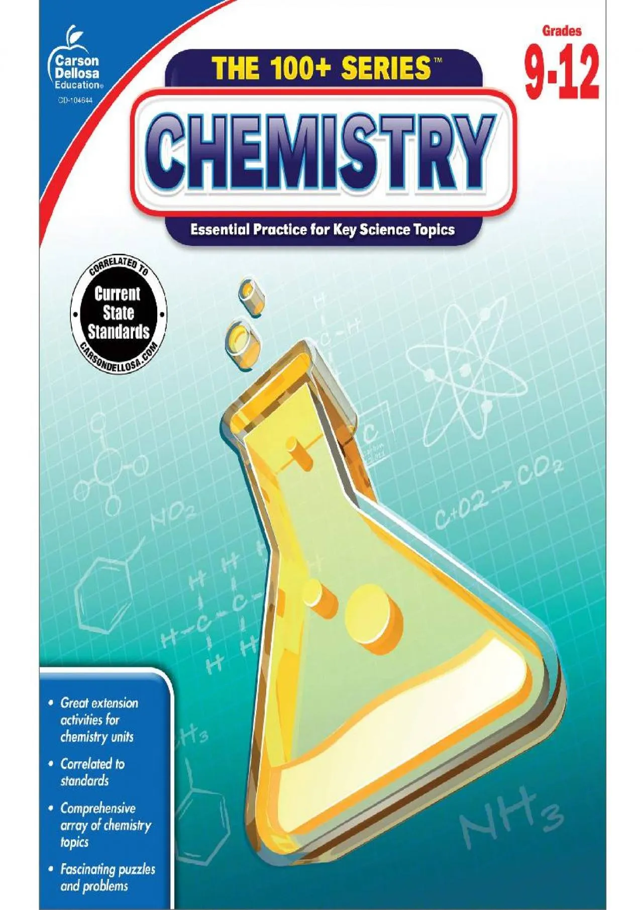 PDF-[EBOOK] - Carson Dellosa The 100+ Series: Chemistry Workbook?Grades 9-12 Science Book,