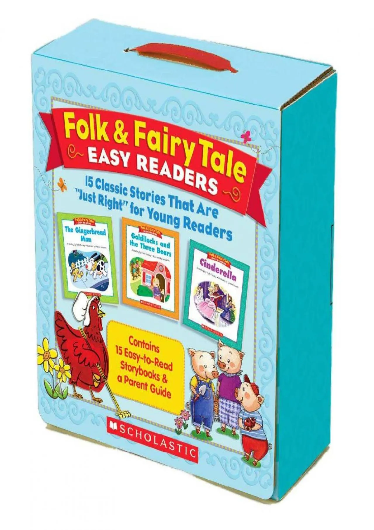 PDF-[EPUB] - Folk & Fairy Tale Easy Readers Parent Pack: 15 Classic Stories That Are Just