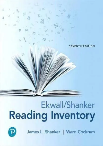 [EBOOK] -  Ekwall/Shanker Reading Inventory