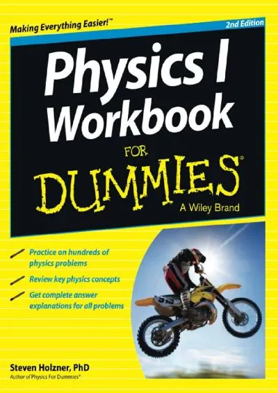 [DOWNLOAD] -  Physics I Workbook For Dummies, 2nd Edition