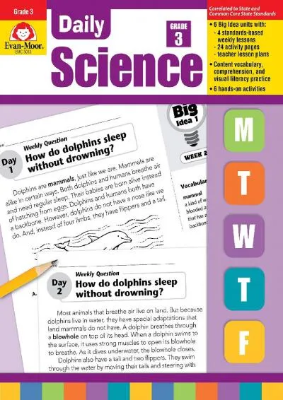 [EPUB] -  Daily Science, Grade 3 (Daily Practice Books)