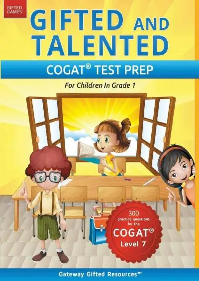 [EPUB] -  Gifted and Talented COGAT Test Prep: Gifted Test Prep Book for the COGAT Level