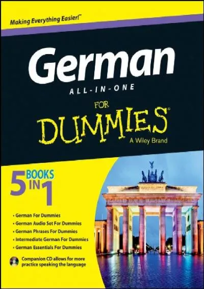 [DOWNLOAD] -  German All-in-One For Dummies