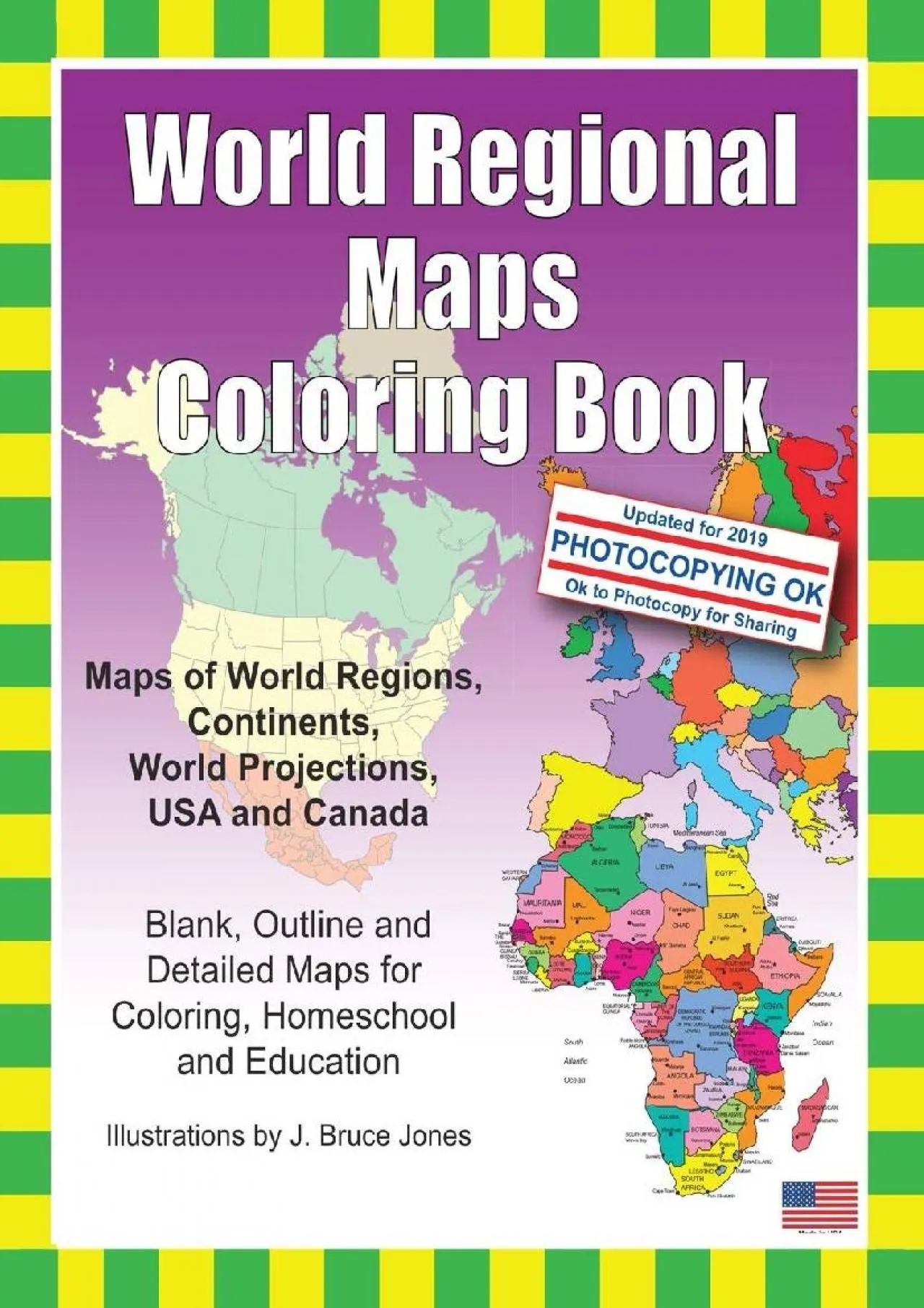 PDF-[READ] - World Regional Maps Coloring Book: Maps of World Regions, Continents, World