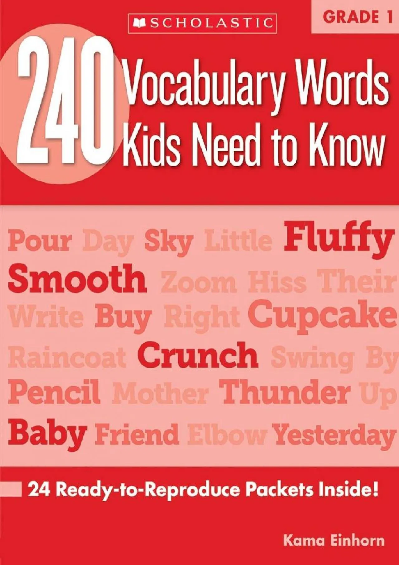 PDF-[EPUB] - 240 Vocabulary Words Kids Need to Know, Grade 1: 24 Ready-to-reproduce Packets