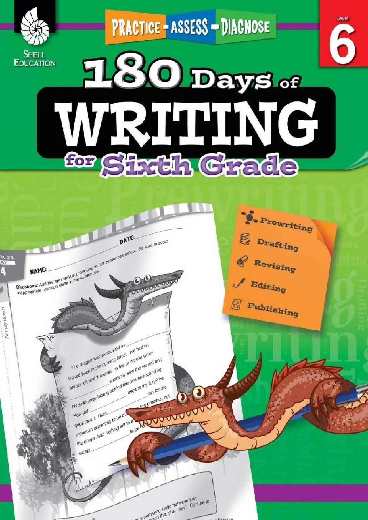 PDF-[DOWNLOAD] - 180 Days of Writing for Sixth Grade - An Easy-to-Use Sixth Grade Writing