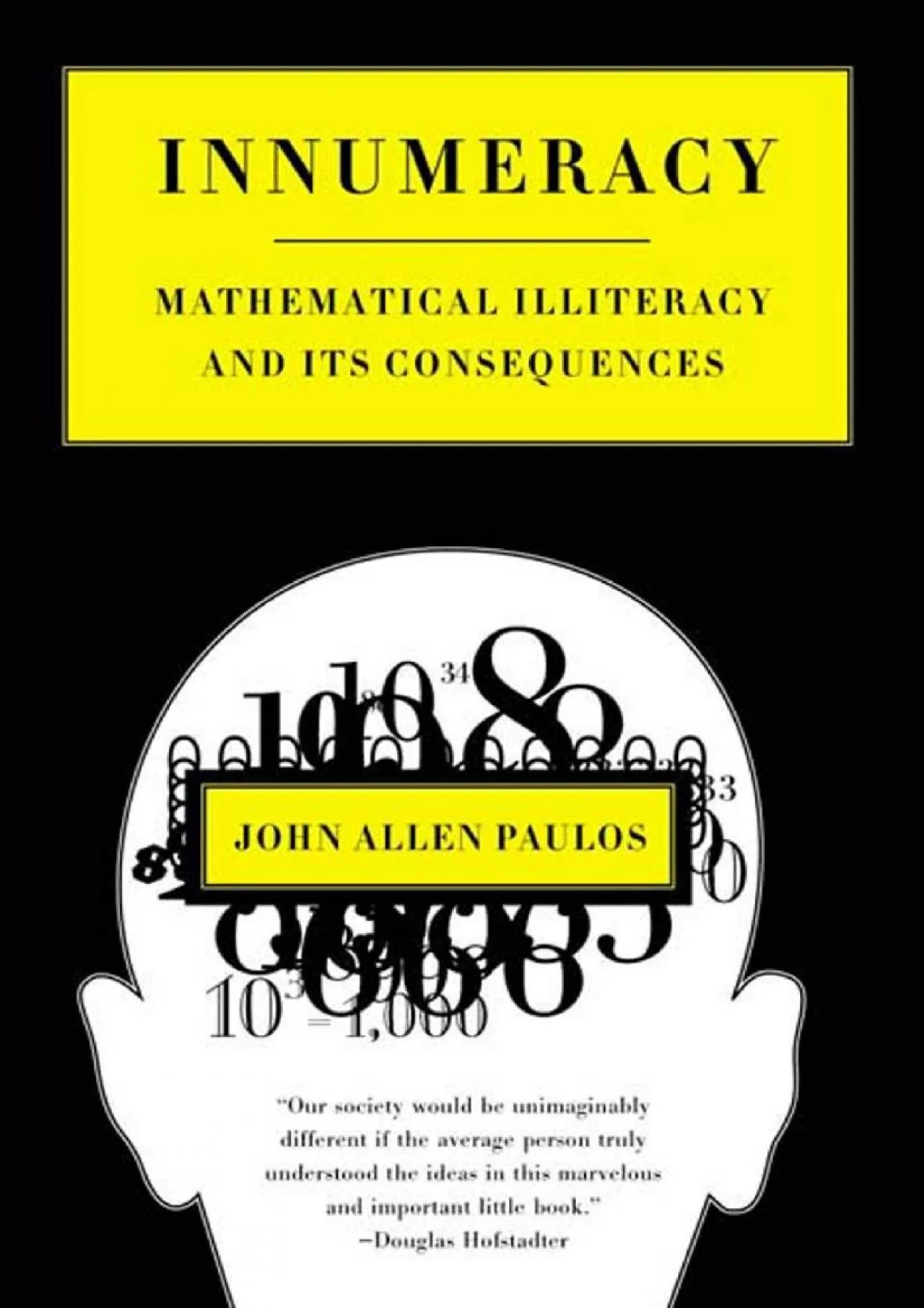 PDF-[EPUB] - Innumeracy: Mathematical Illiteracy and Its Consequences