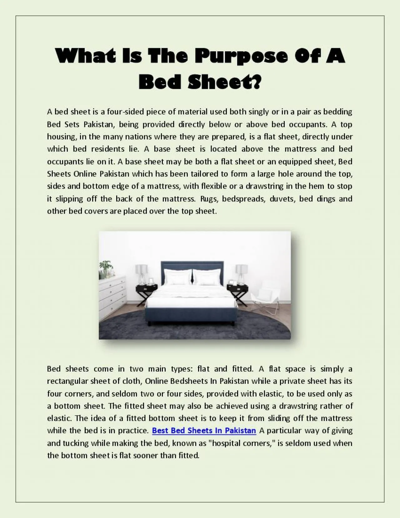 PDF-What Is The Purpose Of A Bed Sheet?