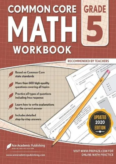 [DOWNLOAD] -  5th grade Math Workbook: CommonCore Math Workbook