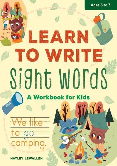 [EBOOK] -  Learn To Write Sight Words: A Workbook for Kids