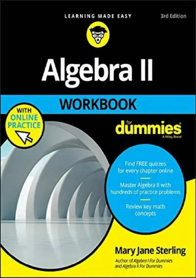 [EBOOK] -  Algebra II Workbook For Dummies