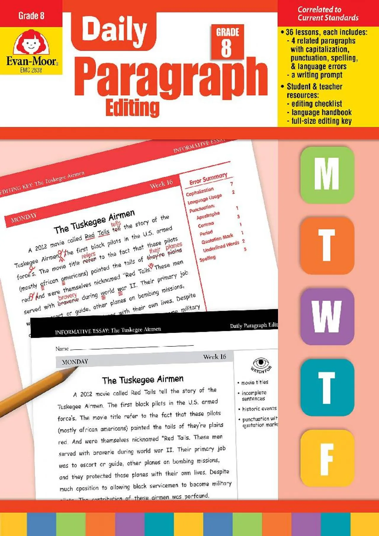 PDF-[DOWNLOAD] - Evan-Moor Daily Paragraph Editing, Grade 8