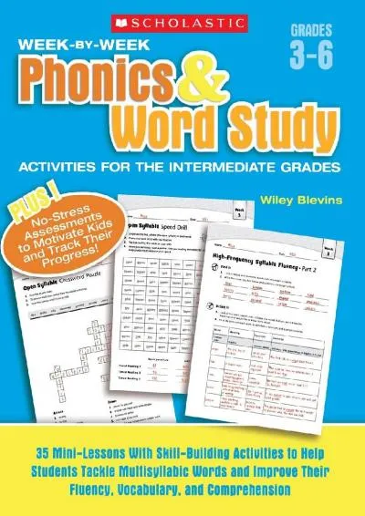 [EBOOK] -  Scholastic Week By Week Phonics and Word Study for the Intermediate Grades,