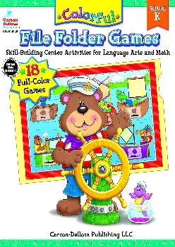 [DOWNLOAD] -  Colorful File Folder Games, Grade K (Colorful Game Books)