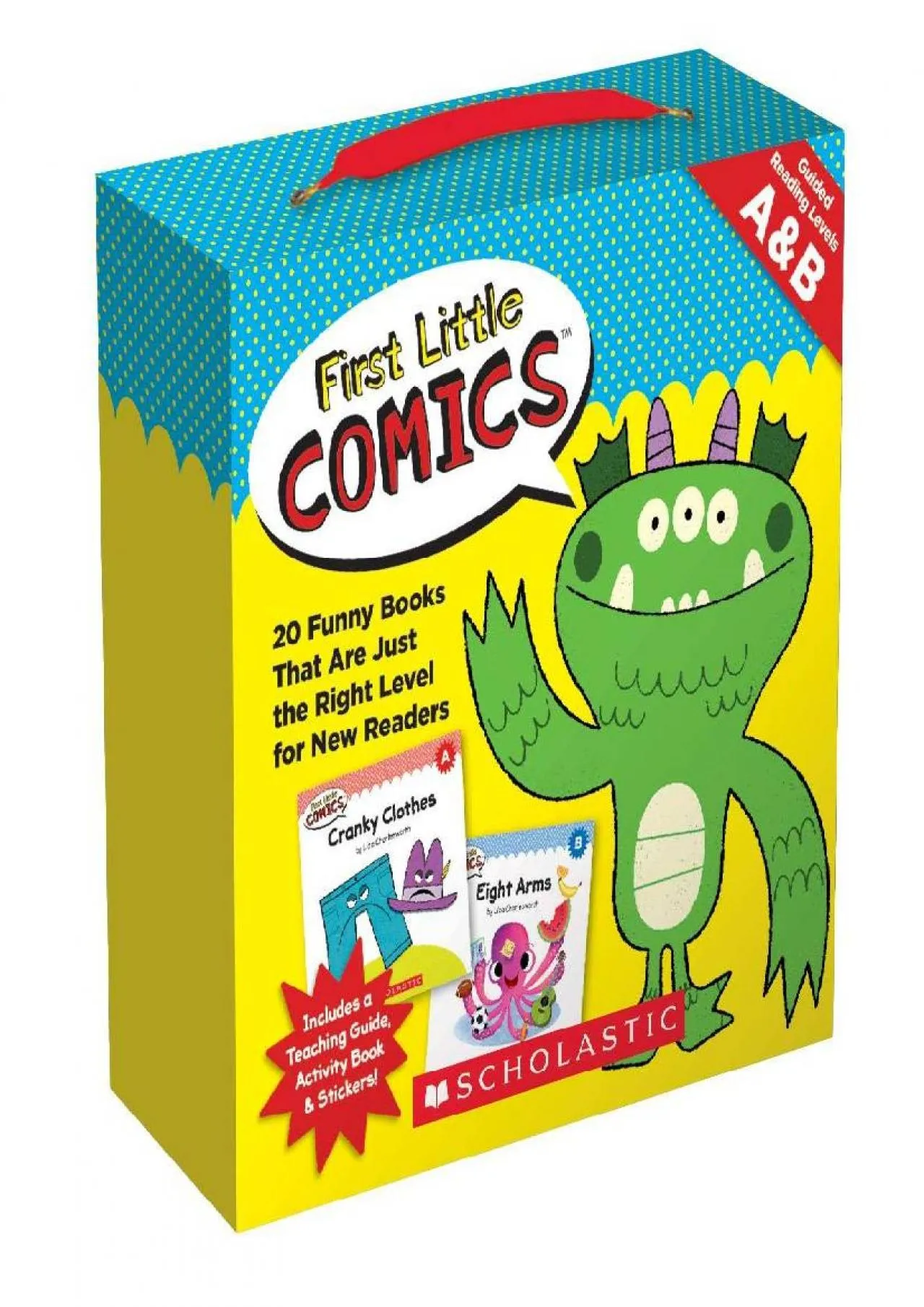 PDF-[DOWNLOAD] - First Little Comics Parent Pack: Levels A & B: 20 Funny Books That Are Just