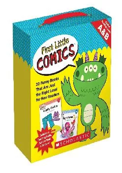 [DOWNLOAD] -  First Little Comics Parent Pack: Levels A & B: 20 Funny Books That Are Just