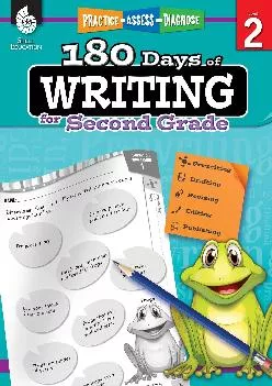[EPUB] -  180 Days of Writing for Second Grade - An Easy-to-Use Second Grade Writing Workbook to Practice and Improve Writing Skills...