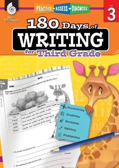 [DOWNLOAD] -  180 Days of Writing for Third Grade - An Easy-to-Use Third Grade Writing Workbook to Practice and Improve Writing Skills (...