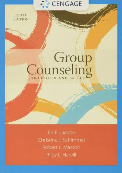 [EPUB] -  Group Counseling: Strategies and Skills - Standalone Book