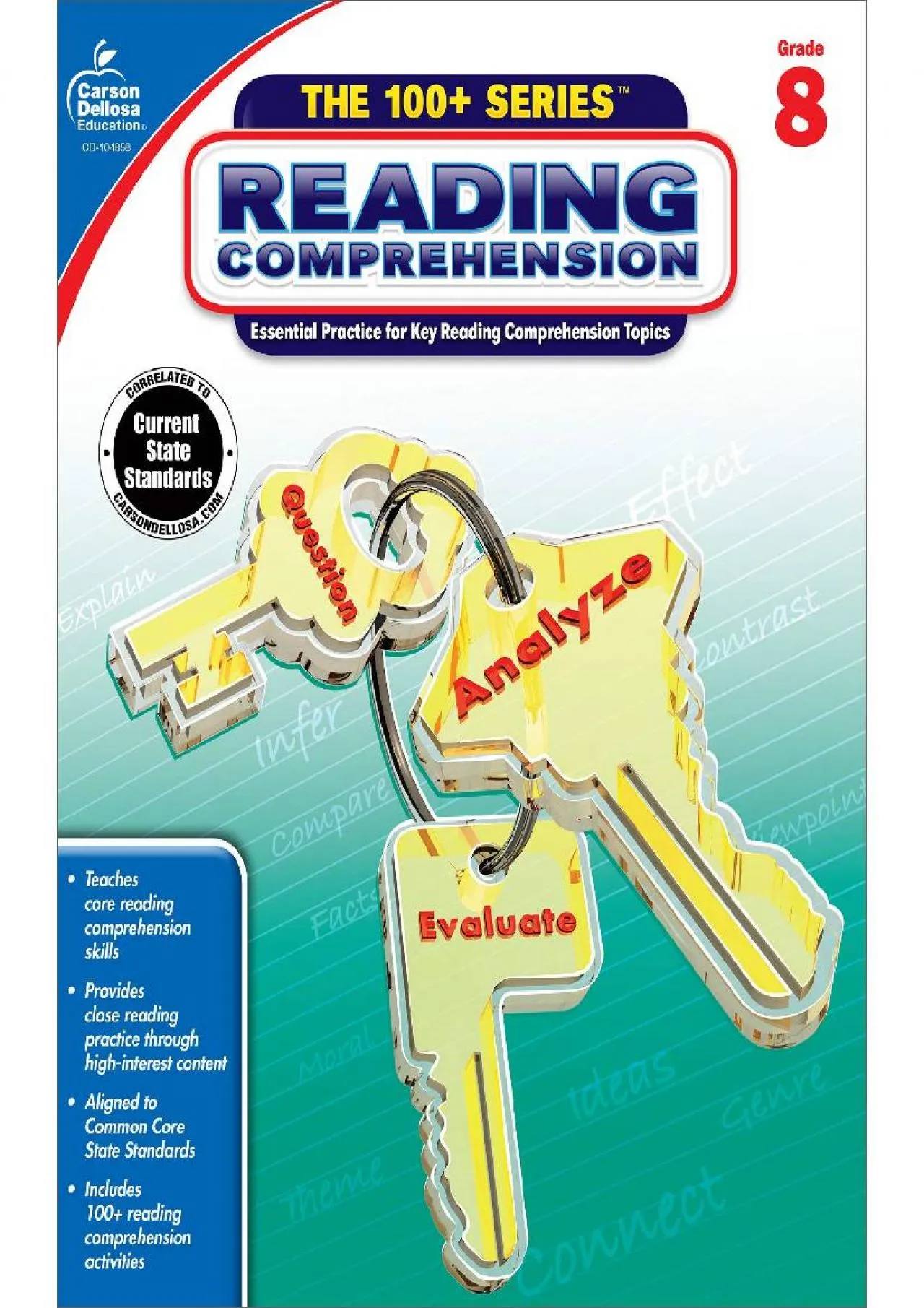 PDF-[EPUB] - Carson Dellosa The 100+ Series: Reading Comprehension Workbook?Grade 8 Language