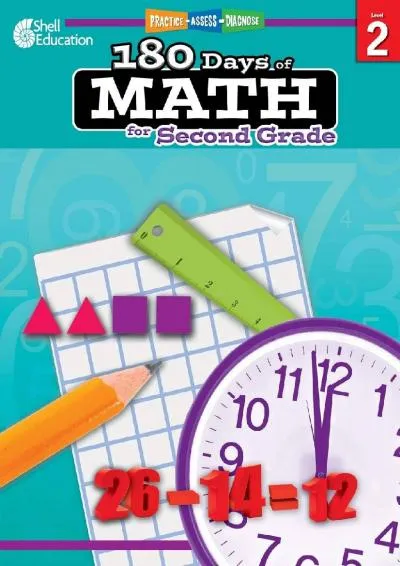 [EBOOK] -  180 Days of Math: Grade 2 - Daily Math Practice Workbook for Classroom and