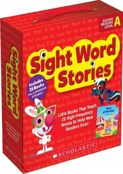 [DOWNLOAD] -  Sight Word Stories: Level A (Parent Pack): Little Books That Teach 25 High-Frequency